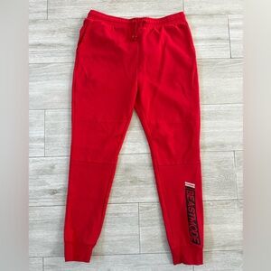 Men's BEAST MODE Racing Jogger Slim Red Size XL Used